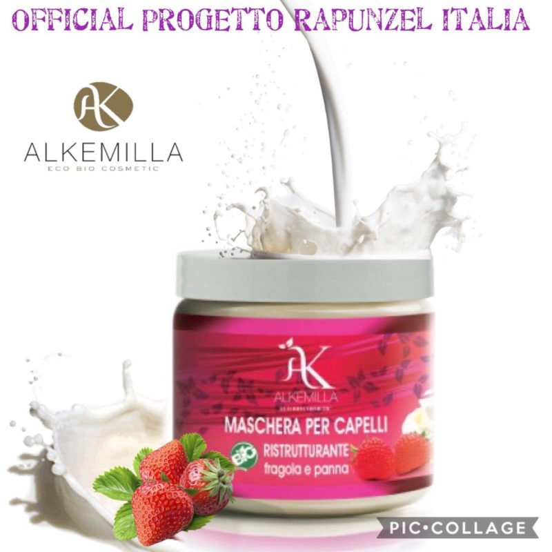 Alkemilla Maschera Panna e Fragola