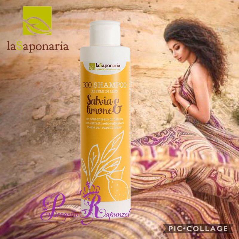 LA SAPONARIA Shampoo Salvia & Limone