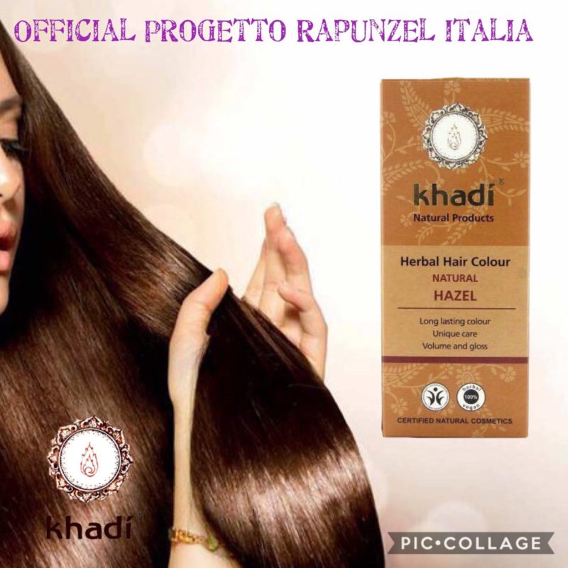 khadi castano scuro copre capelli bianchi