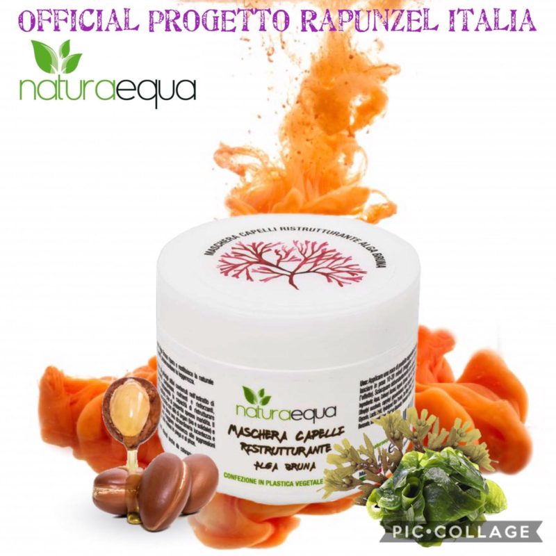 NaturaEqua Maschera Capelli Alga Bruna