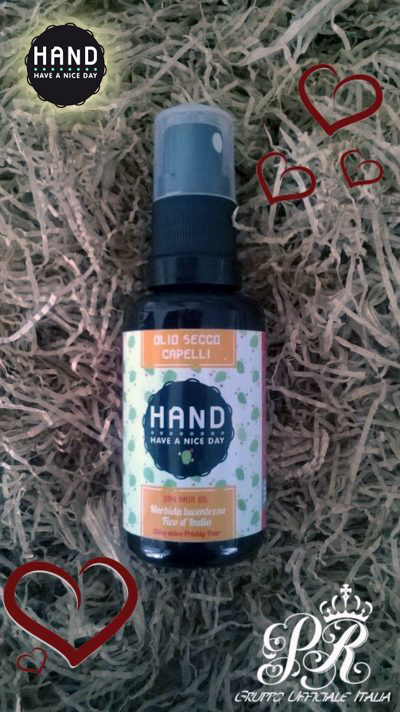 ❣️Recensione Olio Secco Capelli BIO al fico d’India – HAND