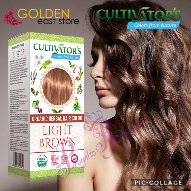 Cultivator’s Light Brown Tinta Vegetale Biologica