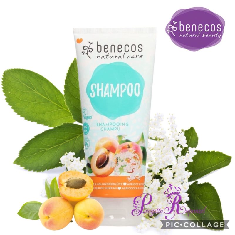 BENECOS Natural Shampoo Apricot & Elderflower