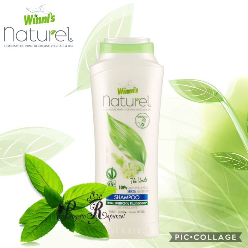 Winni’s Naturel Shampoo uso frequente al Thè verde