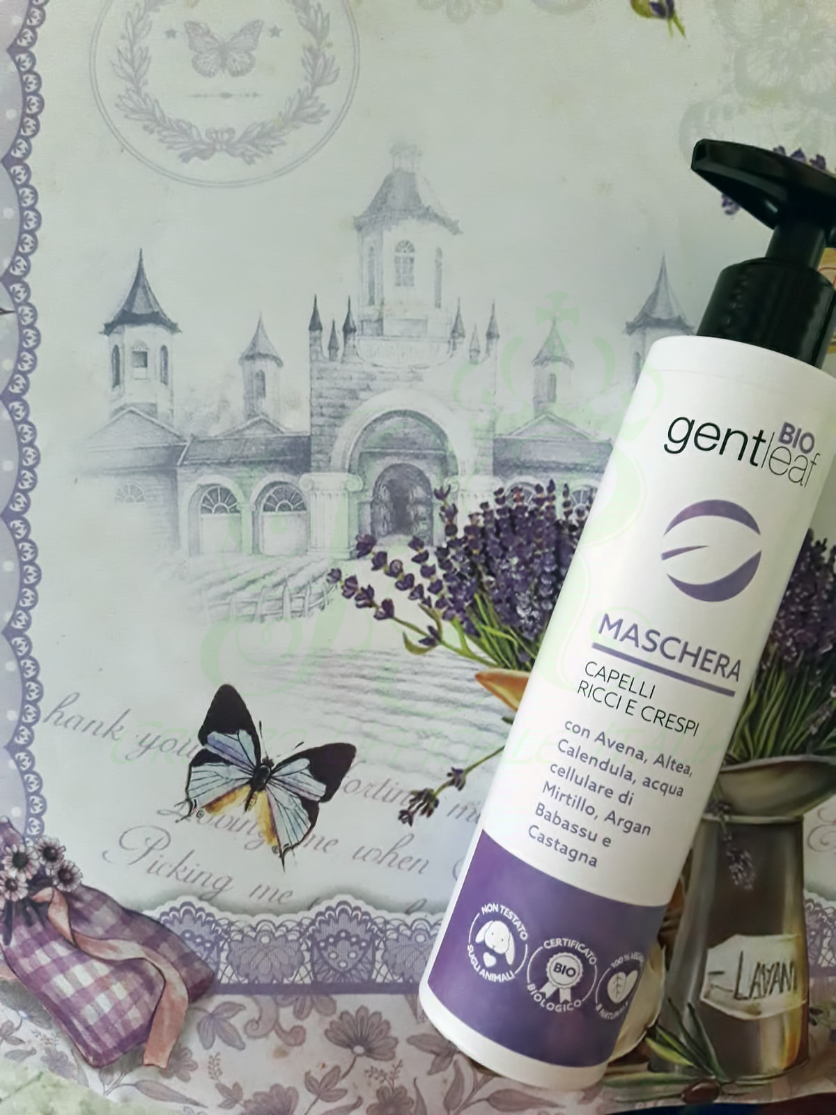 Gentleaf Bio Maschera per Capelli Ricci e Crespi - OFFICIAL PROGETTO  RAPUNZEL ITALIA